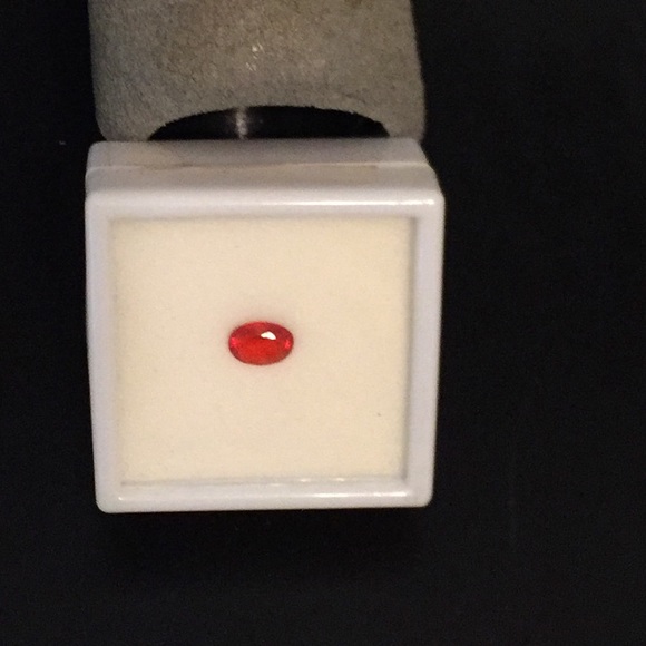 Mexican Cherry Opal Oval Shape - Picture 3 of 5